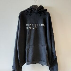 ERD Enfants Riches Deprimes Hoodie Distressed Size XL